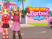 Logħba Roblox fl-istil tal-barbie onlajn