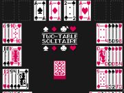 Logħba Solitaire b'żewġ tabelli onlajn