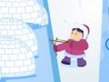 Logħba Snow Ball Warrior onlajn