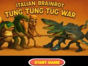 Logħba Brainrot Taljan Tung Tung Tug War onlajn