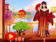 Logħba Moda Kimono onlajn