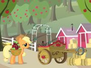 Logħba Il-ħsad tat-tuffieħ żgħir tal-poni tiegħi Applejack onlajn