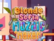 Logħba Blonde Sofia: Mozaic Maker onlajn