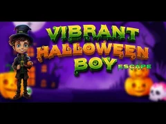 Logħba Vibrant Halloween Boy Escape onlajn