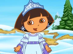 Logħba Dora The Explorer Dora Saves the Snow Princess onlajn