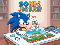 Logħba Sonic Jigsaw onlajn