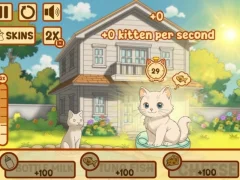 Logħba Click Kitty Idle onlajn