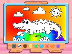 Logħba Coloring Book: Crocodile onlajn