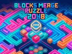 Logħba Blocks Merge Puzzle 2048 onlajn