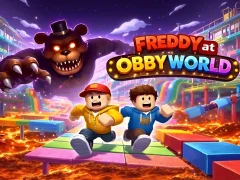 Logħba Freddy at Obby World onlajn