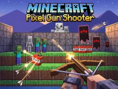 Logħba Minecraft Pixel Gun Shooter onlajn