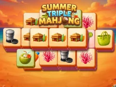 Logħba Summer Triple Mahjong onlajn