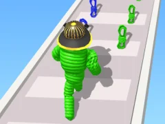 Logħba Rope-Man Run 3D onlajn