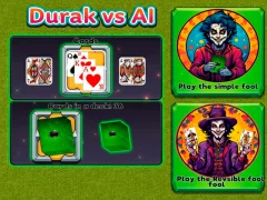 Logħba Durak vs AI onlajn