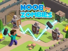 Logħba Noob vs Zombies onlajn