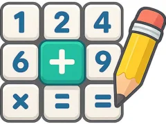 Logħba Math Crossword Puzzle Genius Edition onlajn