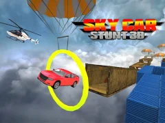 Logħba Sky Car Stunt 3d onlajn