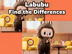 Logħba Labubu Find the Differences onlajn