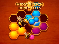 Logħba Hexa Block: Honey Cells onlajn