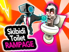 Logħba Skibidi Toilet Rampage onlajn