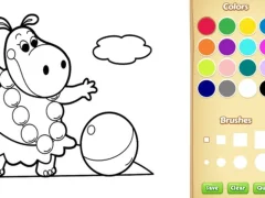 Logħba Baby Farm Animals Coloring Book for Kids onlajn