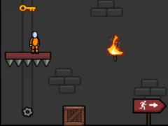 Logħba One Level Stickman Jailbreak onlajn