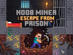 Logħba Noob Miner: Escape From Prison onlajn