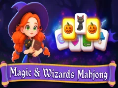 Logħba Magic and Wizards Mahjong onlajn