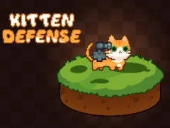 Logħba Kitten Defense onlajn