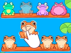 Logħba Sorting frogs onlajn