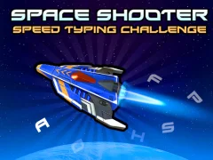 Logħba Space Shooter: Speed Typing Challenge onlajn