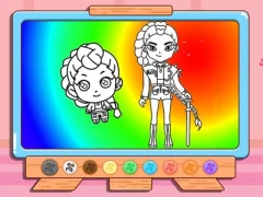 Logħba Coloring Book: Kpop Rumi onlajn