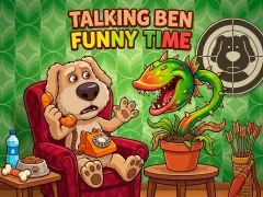 Logħba Talking Ben Funny Time onlajn