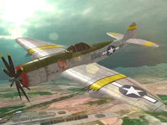 Logħba Airplane Free Fly Simulator onlajn