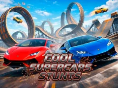 Logħba Cool SuperCars Stunts onlajn