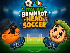 Logħba Italian Brainrot Head Soccer onlajn