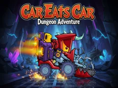 Logħba Car Eats Car: Dungeon Adventure onlajn