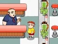Logħba Diner Tapper ...Dash for Superhero Smoothie onlajn