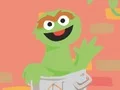 Logħba 123 Sesame Street: Oscar's Trash Launch onlajn