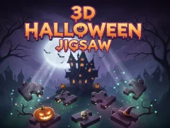Logħba 3D Halloween Jigsaw onlajn