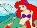 Logħba Princess Mermaid Coloring Game onlajn