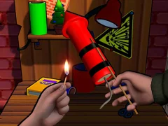 Logħba Fireworks Maker Simulator Bang onlajn