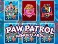 Logħba Paw Patrol Memory Cards onlajn