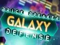Logħba Brick Breaker Galaxy Defense onlajn