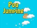 Logħba Pou Jumping onlajn
