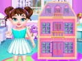 Logħba Baby Taylor Doll House Making onlajn