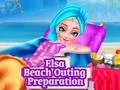 Logħba Elsa Beach Outing Preparation onlajn