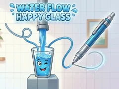 Logħba Water Flow Happy Glass onlajn