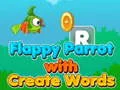 Logħba Flappy Parrot with Create Words onlajn
