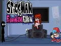Logħba Friday Night Funkin vs Stickman onlajn